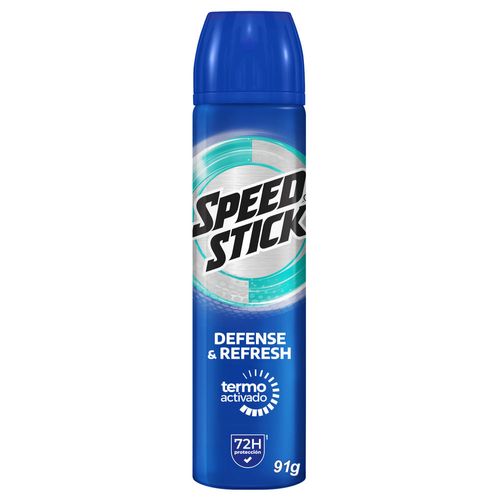 Desodorante Speed Stick Aerosol Defense & Refresh x 150 ml