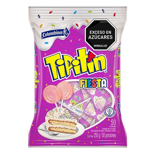 Chupeta Tipitin Fiesta x 50 und