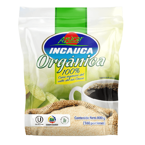 Azúcar  Incauca Orgánica 100% 800 g