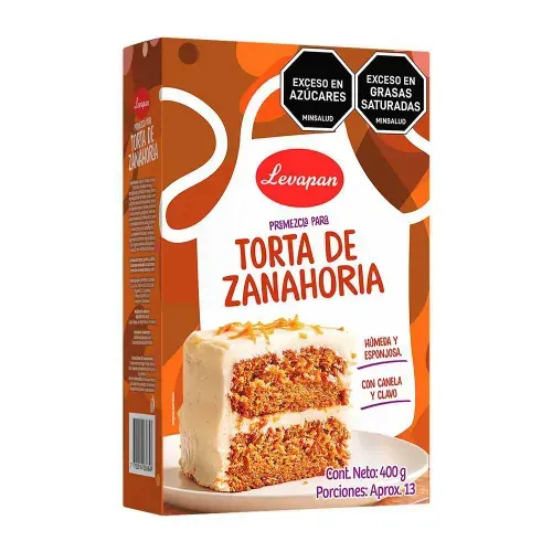 Torta Levapan Premezcla Zanahoria x 400 g