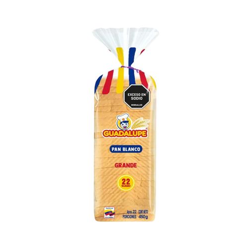 Pan Guadalupe Blanco x 450 g