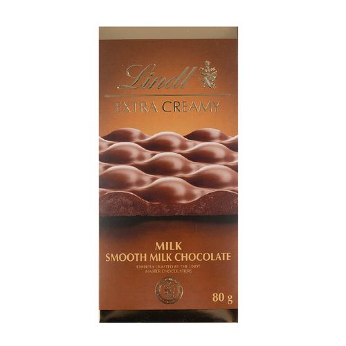 Chocolate Tableta Lindt Extra Crema Leche x 80 g