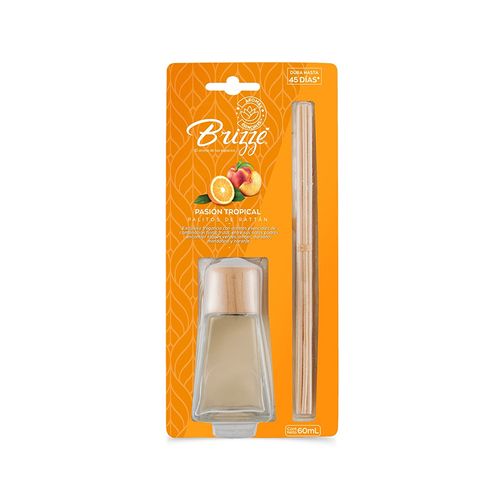 Amb. Brizze Palitos De Rattan  Pasion Tropical x 60 ml