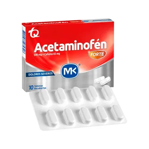 Acetaminofen Forte MK x 10 und