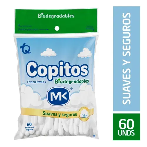 Copitos MK Biodegradables Bolsa x 60 und
