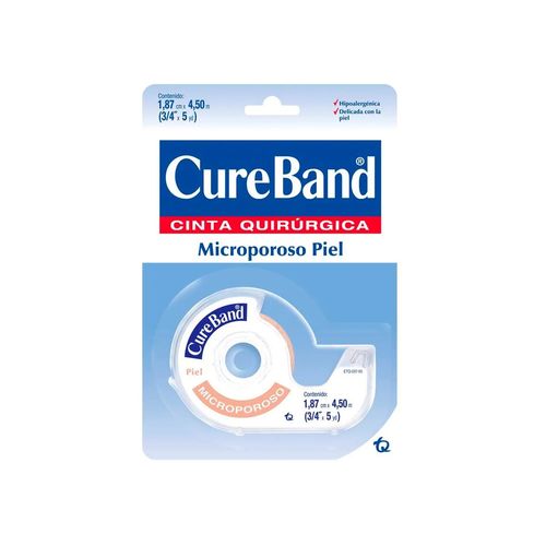Micropore Cure Band Piel 1.87 cm x 4.50 m
