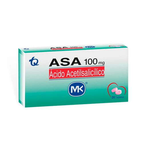 Asa MK 100 mg x 20 und