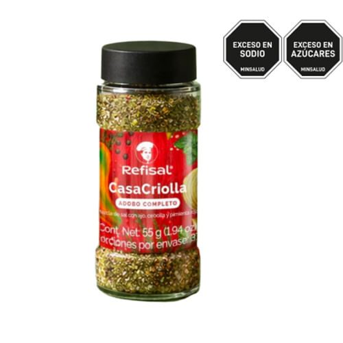 Mezcla Refisal Casacriolla Adobo Completo x 55 g