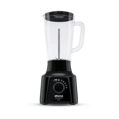 Licuadora Vaso Plastico Imusa Power Mix Plus Negra 5 V
