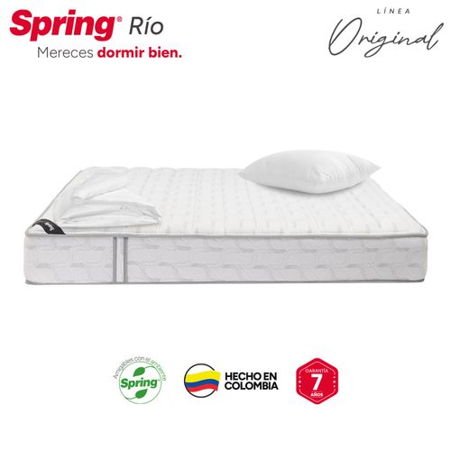 Colchón Spring Semidoble Rio 120x190 cm
