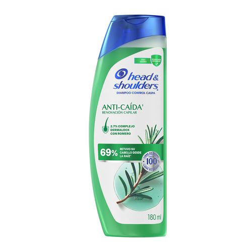 Shampoo Head and Shoulders Anticaida x 180 ml