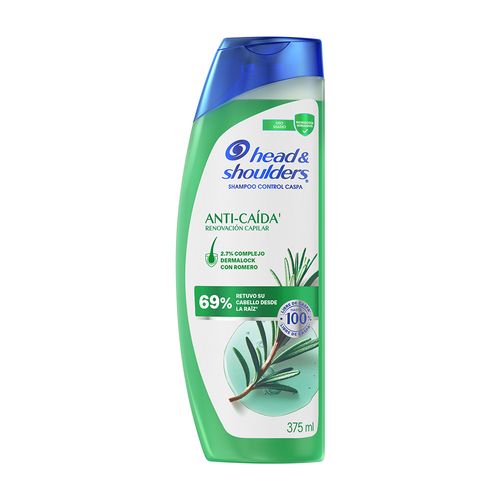Shampoo Head and Shoulders Anticaida x 375 ml