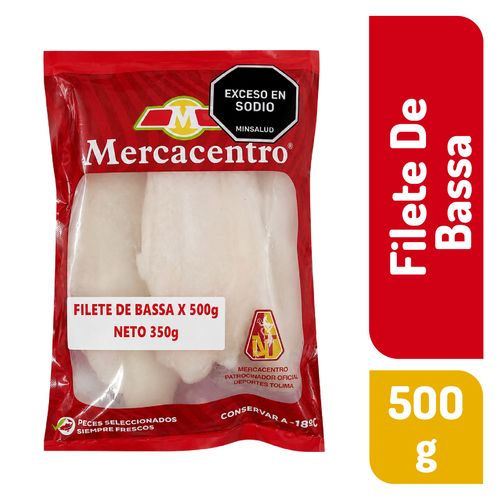 Filete De Bassa Mercacentro x 500 g
