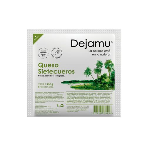 Queso Dejamu 7 Cueros 250 g