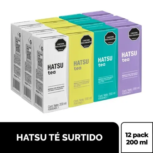 Te Hatsu Tetra Surtido 12 und x 200 ml c/u