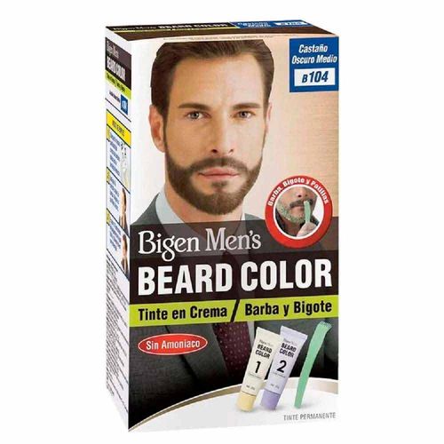 Tinte Bigen Beard  104 Castano Oscuro Medio x 40 g