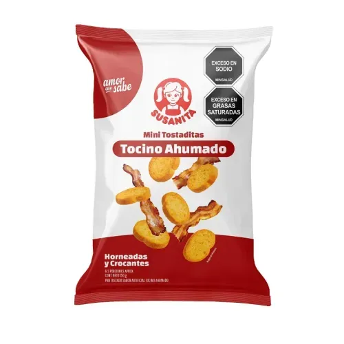 Mini Tostaditas Susanita Tocino Ahumado x 150 g