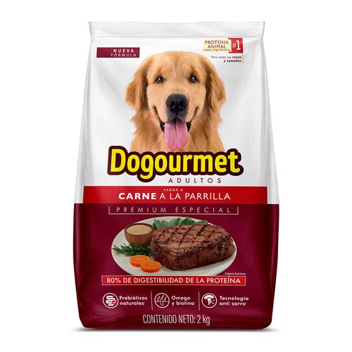 Dogourmet Carne A La Parrilla Adulto x 2000 g