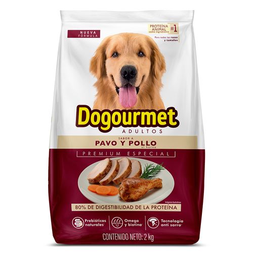 Dogourmet Pavo y Pollo Adultos x 2000 g