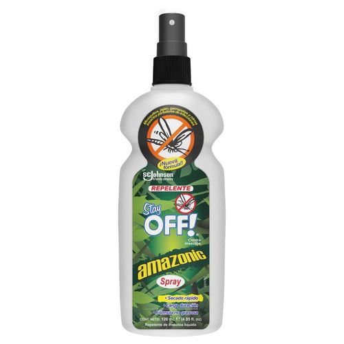 Repelente Stay Off Amazonic Spray x 120 ml