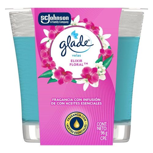 Glade Vela Elixir Floral x 96 g