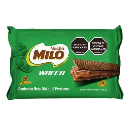 Galleta Milo Wafer 8 und x 33 g c/u