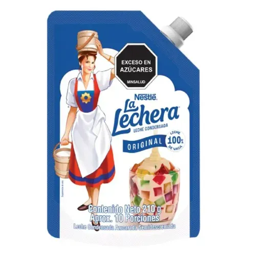 Leche Condesada La Lechera Doypack x 210 g