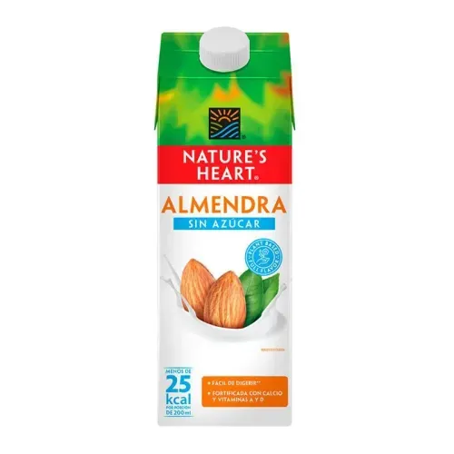 Bebida De Almendra Nature's Heart Sin Azucar x 946 ml