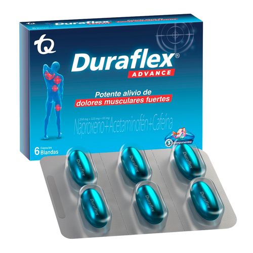 Duraflex Advance Capsulas x 6 und