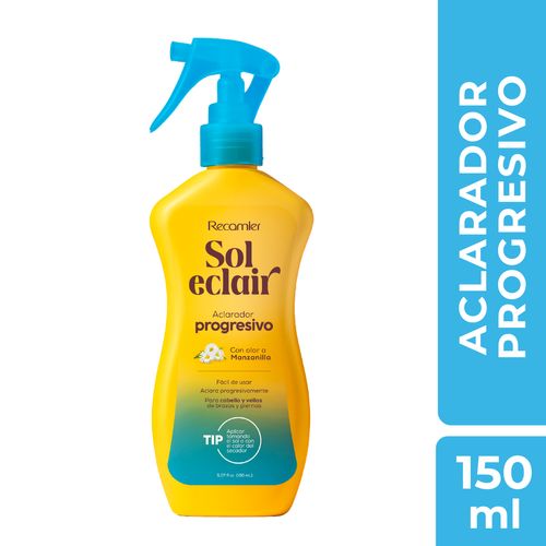 Aclarador Sol Eclair x 150 ml Manzanilla