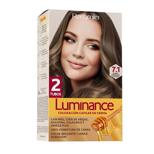Tinte Luminance #7.1 Rubio Med.Ceniz