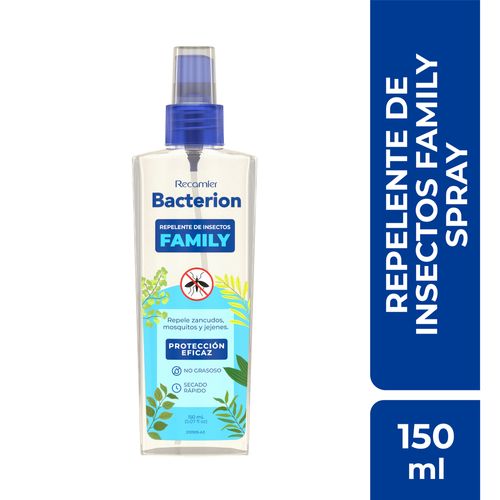Repelente Bacterion Spray Family x 150 ml