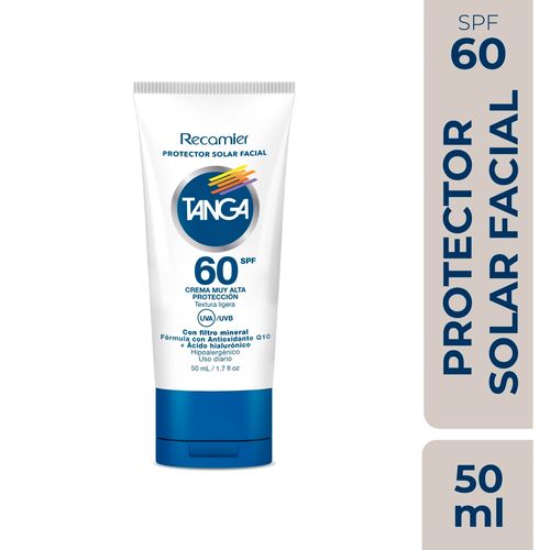 Protector Solar Facial Tanga SPF 60 x 50 ml