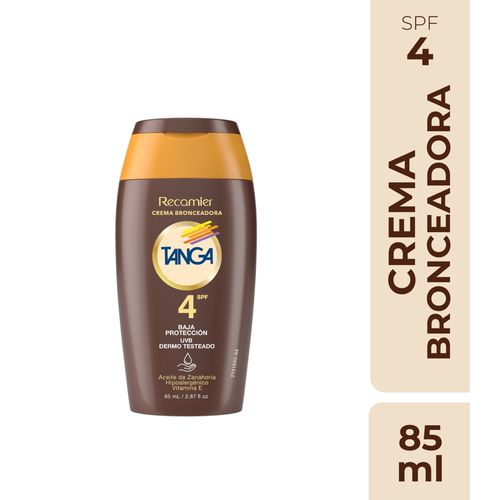 Bronceador Tanga SPF 4 Crema x 85 ml