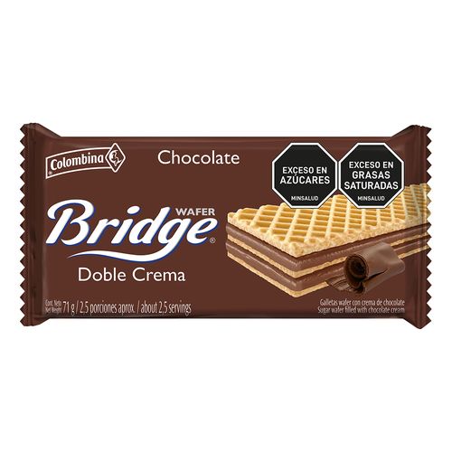Galleta Bridge Chocolate x 71 g