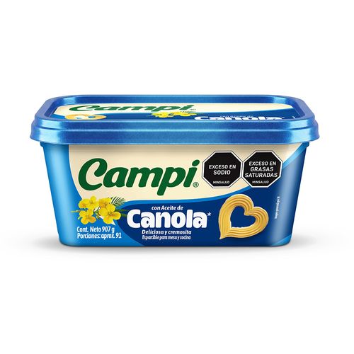 Margarina Campi Canola x 907 g