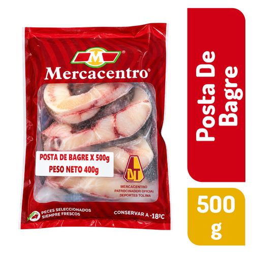 Posta De Bagre Mercacentro x 500 g