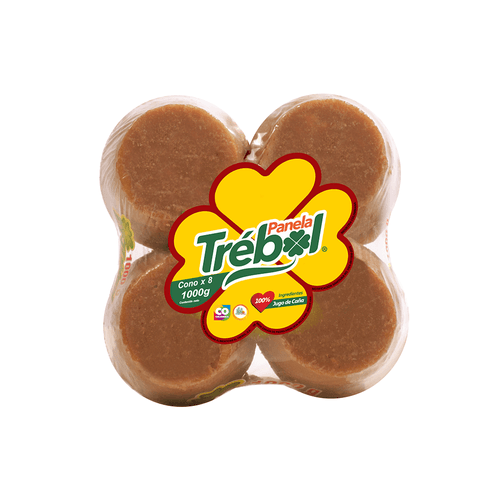 Panela El Trébol X 8 und Cono 1000 g